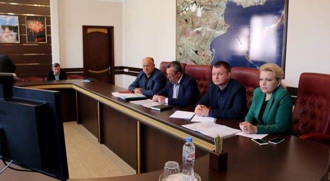 Вопросы жизнеобеспечения в Керчи обсудили в режиме видеоконференцсвязи