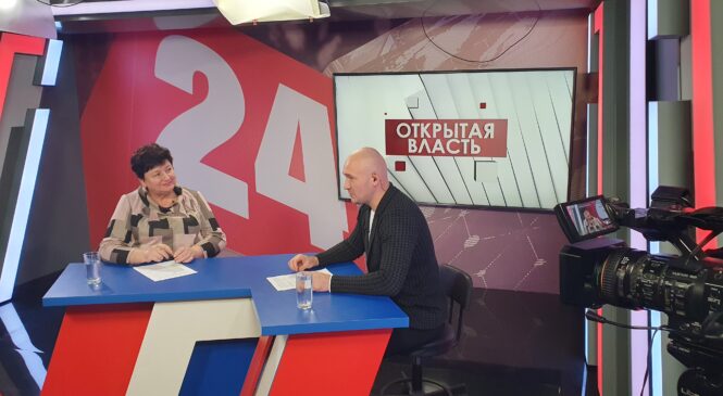 Ольга СОЛОДИЛОВА приняла участие в программе «Открытая власть» на канале «Крым 24»