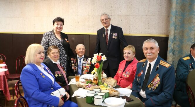 В День освобождения Керчи состоялась встреча с ветеранами